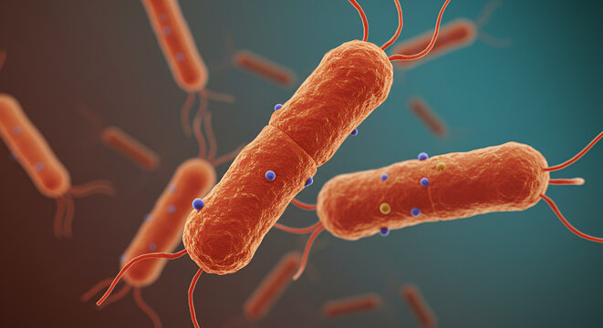 Cellular diagram showing Bacillus anthracis in cutaneous anthrax