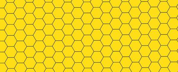 Abstract cube hexagon shape background. Vector banner design. Hexagons pattern. Geometric abstract background with simple hexagonal elements. Medical. Vector digital art banner. vector