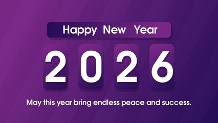 new year 2026 background, happy celebration poster, golden party festive banner, bright new year night,