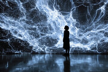 Obraz premium Networked leak detection: global perspectives and innovations. Cost reduction. Optimizing leak testing processes for improved industry standards. Industry upgrade. Leak solutions.