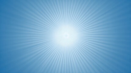 Obraz premium A serene blue background radiating light, perfect for conveying calmness and tranquility, ideal for various designs.