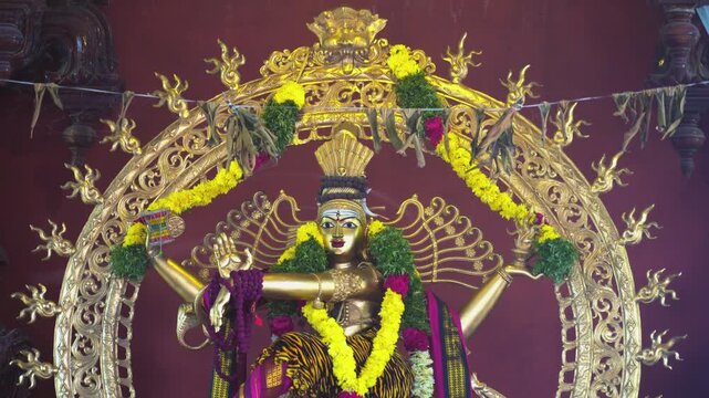 Sacred Nataraj Statue &ndash; The Cosmic Dance of Shiva