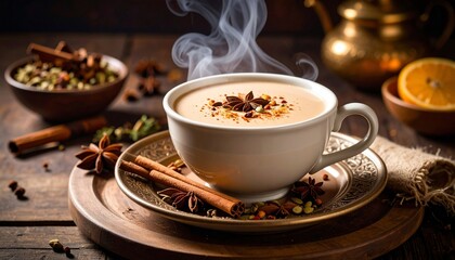 Aromatic Masala Chai: Warm Spices and Creamy Delight