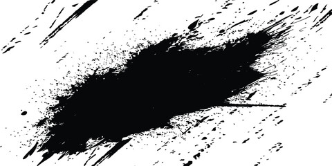 Dirty Scratch and Splatter Background – Abstract Worn Surface for Poster, Flyer, or Urban Graphic Composition.  Black and White Distressed Background for Street-Inspired Graphics