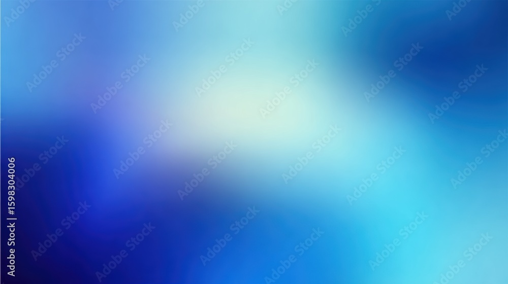 Poster a vibrant blend of blue colors creating an abstract background for artistic design and digital proje