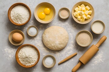baking ingredients for baking