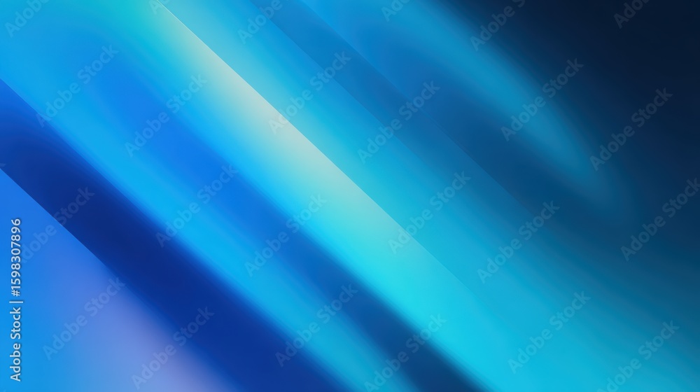 Poster abstract blue gradient background with smooth flowing lines for creative projects and design purpose