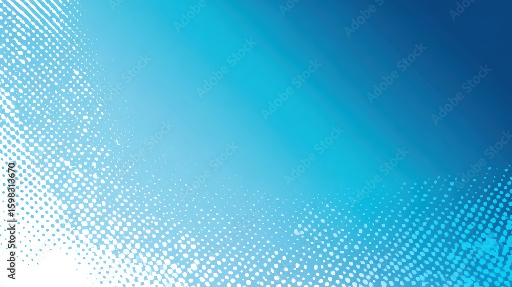 Poster an abstract blue gradient background with texture and light, perfect for design projects or digital 