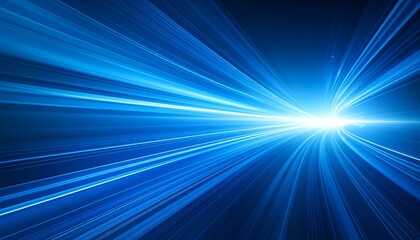 Abstract blue speed motion