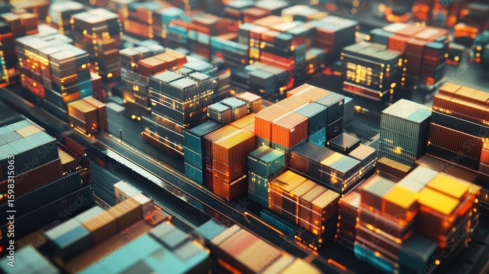 Poster advanced visualization of blockchain and iot in supply chain systems