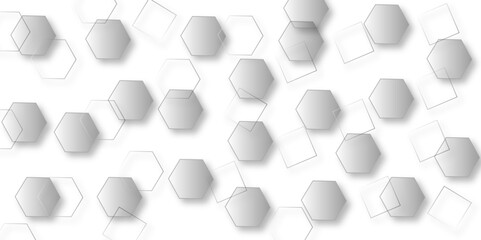 Luxury hexagonal abstract black metal background with golden light lines. Dark 3d geometric texture illustration. Black Hexagonal Pattern Metallic background with black and gold 3d