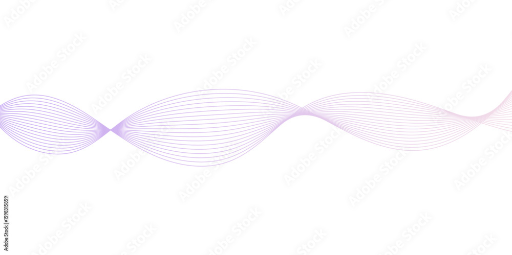 Poster abstract wave element for design pink and white. design template for cover, business. abstract dynam