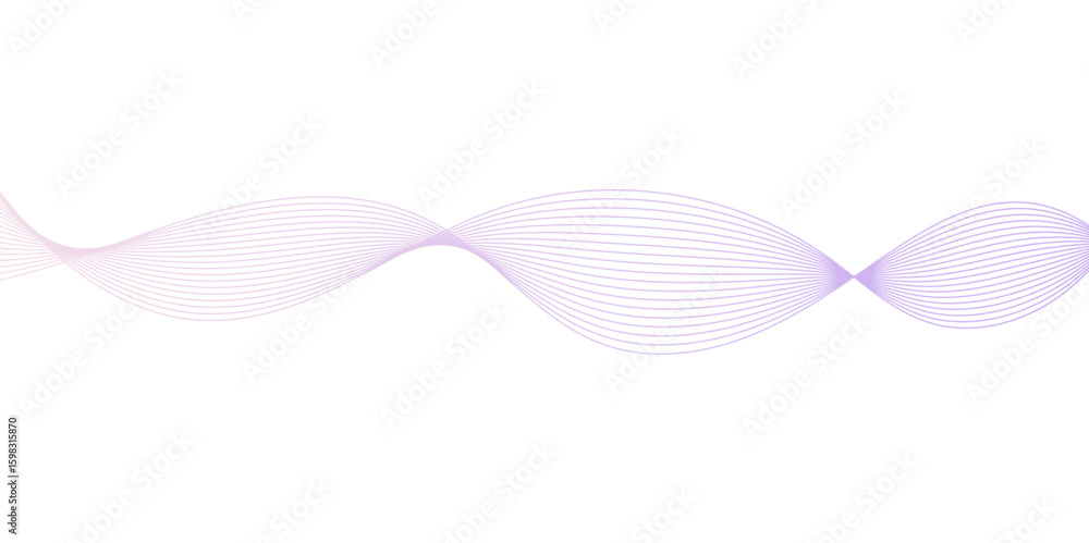 Poster abstract wave element for design pink and white. design template for cover, business. abstract dynam