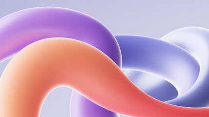 Calm Abstract Flow with Contemporary Tones