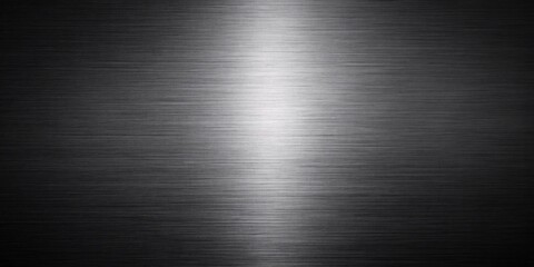 Brushed Metal Surface Reflects Balanced Strength Glow