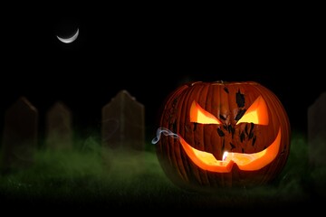 Halloween Party and Pumpkin 