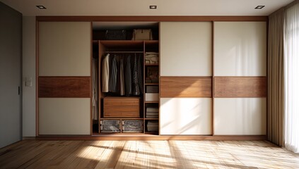Modern luxury stylish white walk in closet feminine dressing room