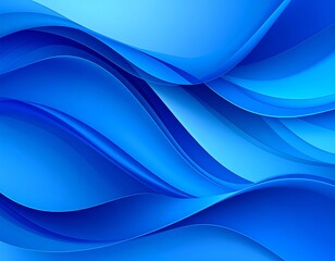 Abstract blue wavy background