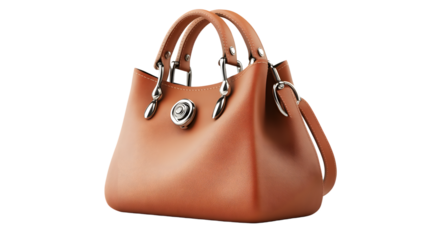 Stylish Leather Handbag 3D Render for Fashion Designers and Boutique Owners