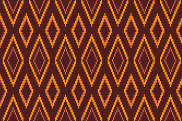 A seamless pixel art pattern inspired by traditional ethnic textiles. Featuring geometric motifs and intricate symmetrical designs, perfect for fashion, fabric prints, digital backgrounds, and decorat