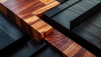 Various types of wood and laminate flooring with different textures and finishes.