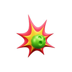 Sports Equipment's 3d icon