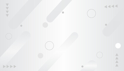 Abstract white background. Abstract seamless modern white and gray color technology concept geometric line vector background.