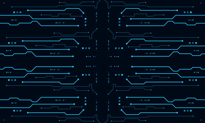 vector futuristic circuit board , Electronic motherboard , Communication and engineering concept , Hi-tech digital technology concept
