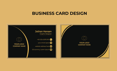 Modern Luxury Business Card Design