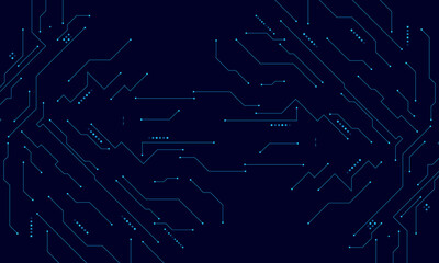 vector futuristic circuit board , Electronic motherboard , Communication and engineering concept , Hi-tech digital technology concept