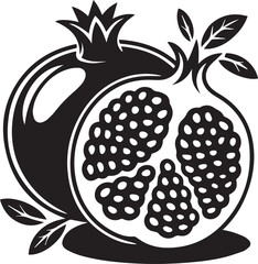 A stylized black silhouette of a blooming sunflower with stem and leaves. This isolated vector graphic icon is a simple botanical illustration perfect for floral and nature-themed designs.