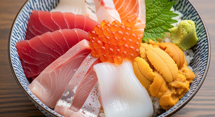 海鮮丼