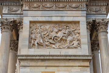 Arco della Pace Sculpture