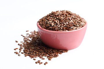 Flax Seeds Rich in Omega-3 fatty acids, with a high level of protein.