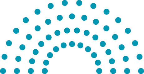 water drops on blue background