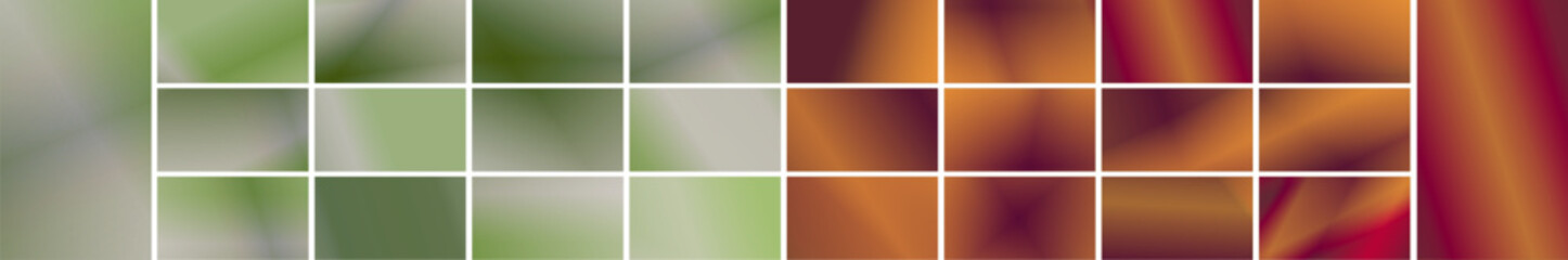 Obraz premium Vector mega set of gradients. Bright abstract gradient panels for dynamic website header or social media design.