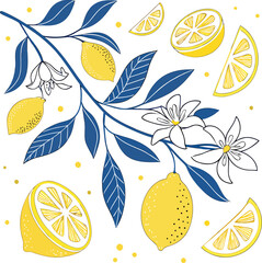 Seamless autumn leaf pattern: a colorful nature illustration for textile or wallpaper design