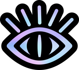 Obraz premium Holographic Label