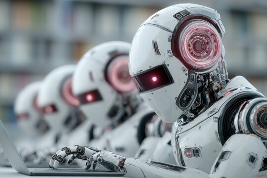 Children learn with robots in innovative library setting. Emotional intelligence. Sel's role in shaping future economies highlighted in new economic report. Growth potential.