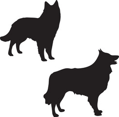 silhouettes of dogs, dog silhouette vector, animal, silhouette, vector, dog, horse, illustration, cat, mammal, pet, animals, nature, farm, black, art, cartoon, icon, wild, running, deer, design, silho