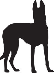 silhouettes of dogs, dog silhouette vector, animal, silhouette, vector, dog, horse, illustration, cat, mammal, pet, animals, nature, farm, black, art, cartoon, icon, wild, running, deer, design, silho