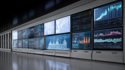 Dcim software. Data Center Infrastructure Management. AI software monitoring data center operations image