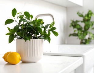 green plant in a pot