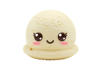 Smiling Ice Cream Scoop