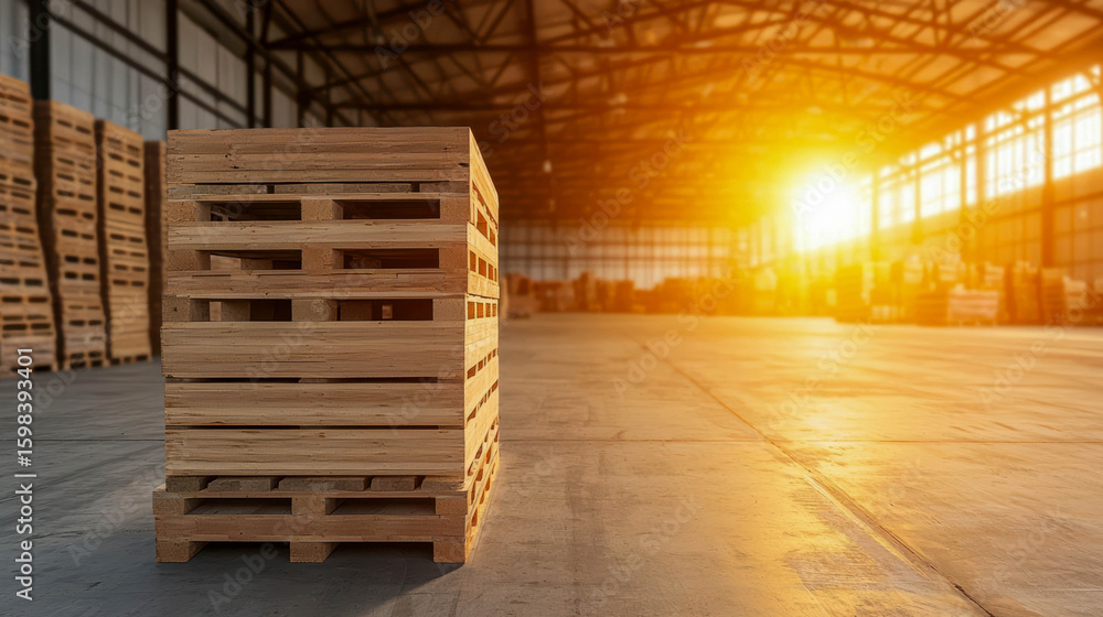 Aufkleber food tech processing and distribution. smart palletization for transport automated packing methods m