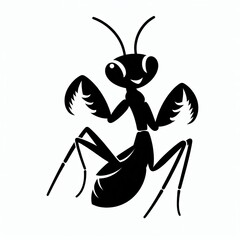 mantis silhouette