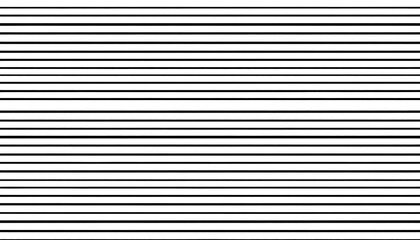 Fototapeta premium Horizontal black lines on white