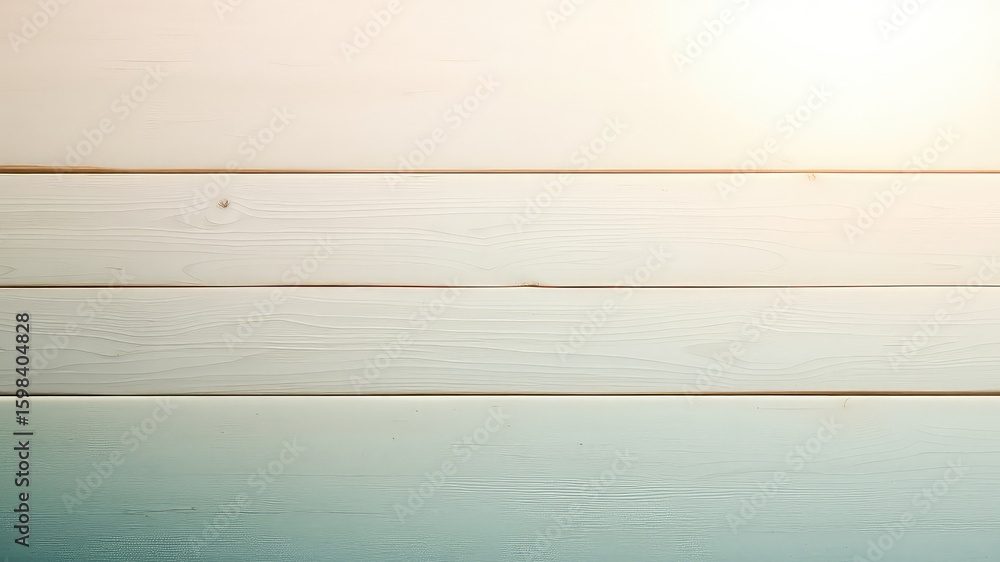 Poster light, faded wooden planks arranged horizontally, creating a calming and textural background for var