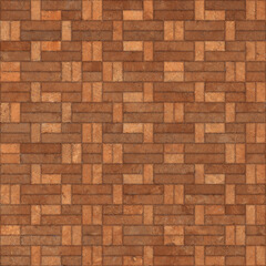Textura de superficie rústica o decorativa en tonos suaves o neutros, ladrillados naranjas para baldosas cerámicas