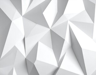 Abstract geometric pattern of light gray triangles